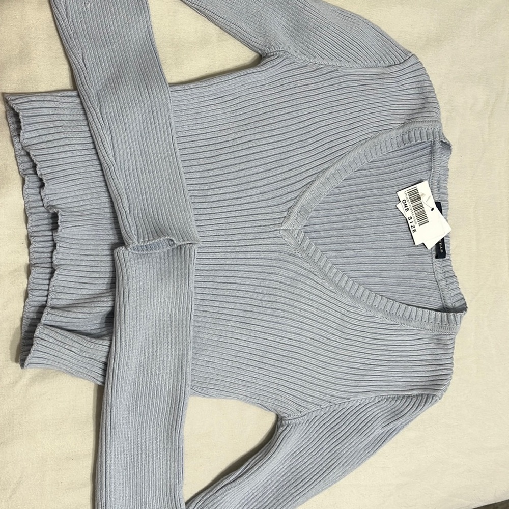 Light blue brandy melville sweater